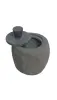 Product image 5 of the product “Small jar with separate lid, 18cm height, riverstone ”